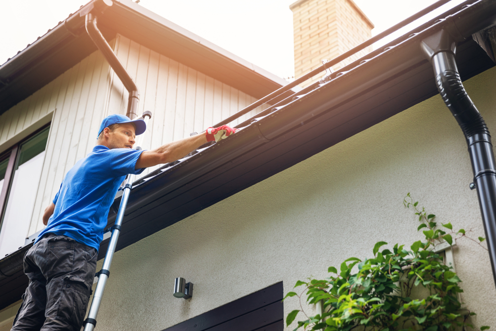 gutter guard installation