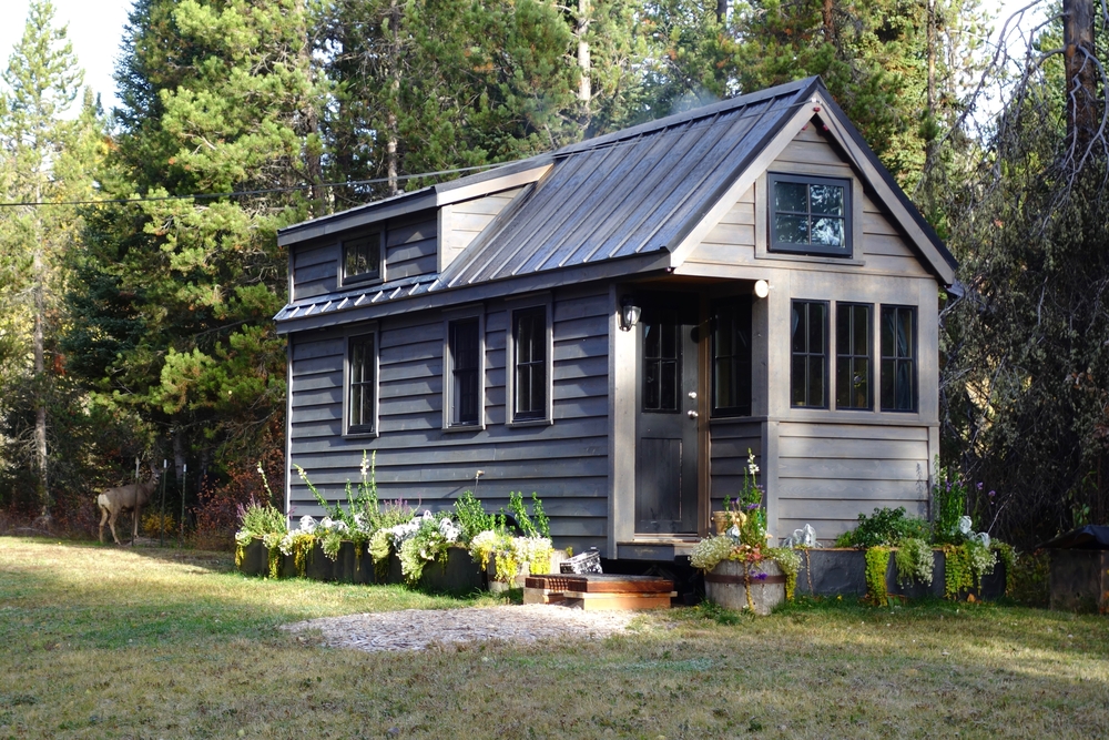 tiny home with roof