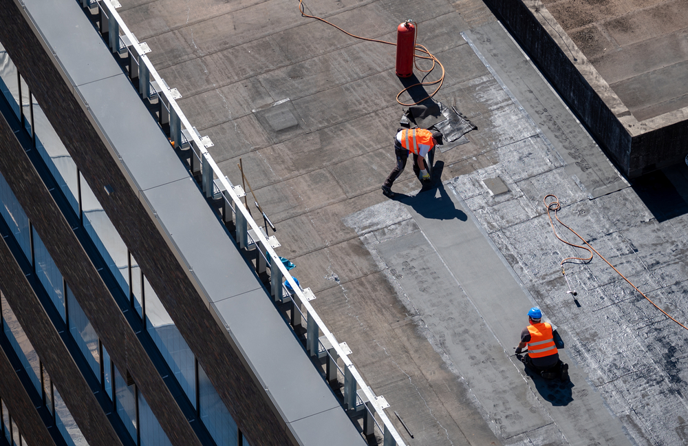 professional bitumen flat roof installation