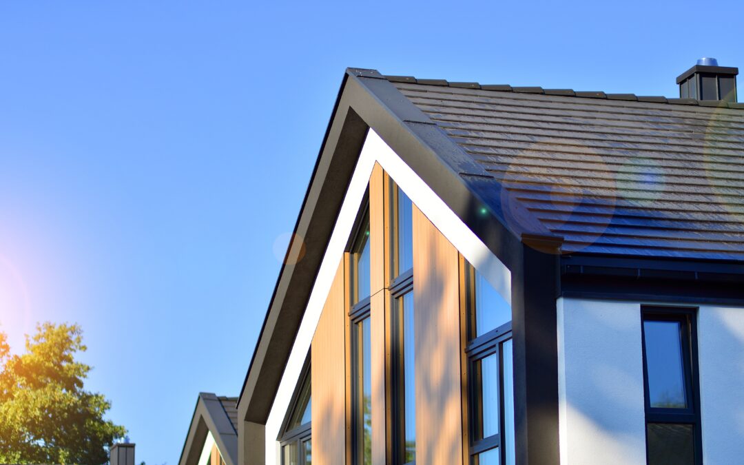 Image of roof from below.